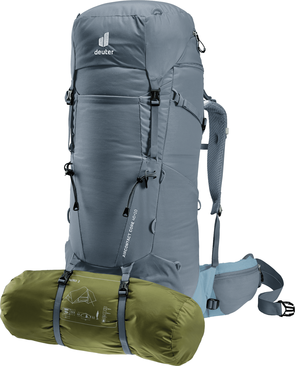 Mochila Aircontact Core 40 + 10 graphite-shale – DEUTER7