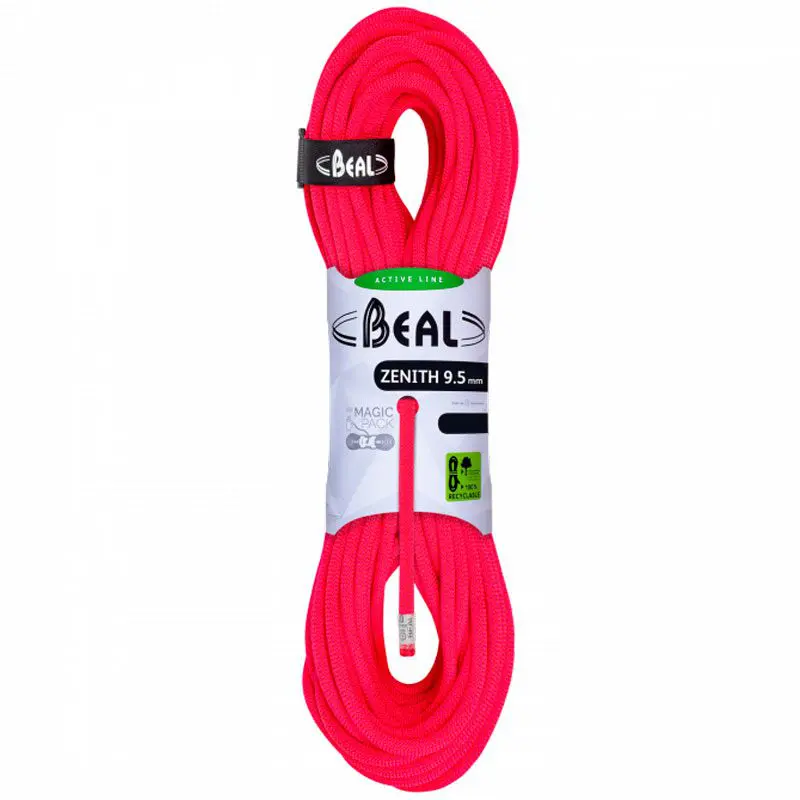 Cuerda Dinámica ZENITH 9.5 mm x 70 mts. Solid Pink – Beal