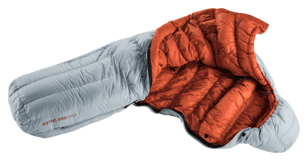 Saco de Dormir Astro Pro 400 -4°C Zip left Pluma – Deuter-1
