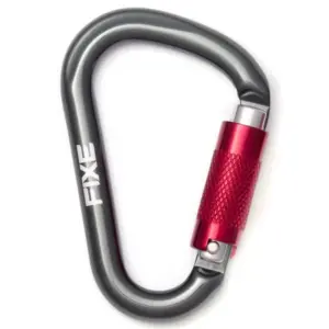 Mosquetón Aluminio HMS 2 Tiempos 25kN Lotus – Fixe