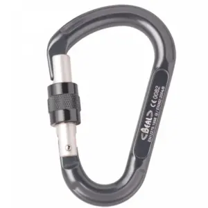 Mosquetón Aluminio HMS Rosca 24kN Be Lock – Beal