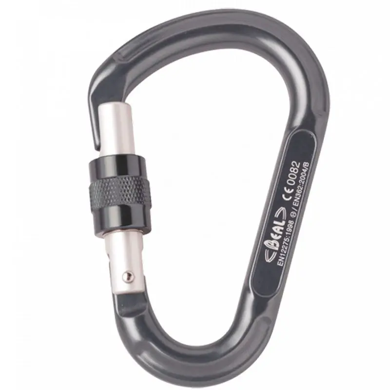 Mosquetón Aluminio HMS Rosca 24kN Be Lock – Beal Mosquetón Aluminio HMS Rosca 24kN Be Lock – Beal