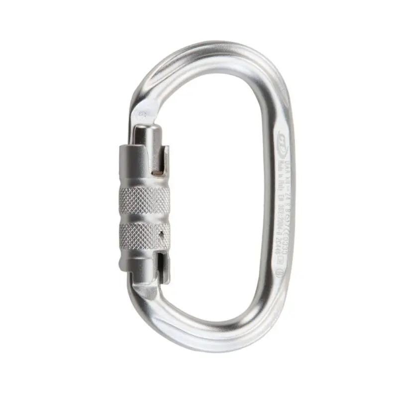 Mosquetón Aluminio Oval 3 Tiempos 24kN Pillar TG – Climbing Technology Mosquetón Aluminio Oval 3 Tiempos 24kN Pillar TG – Climbing Technology