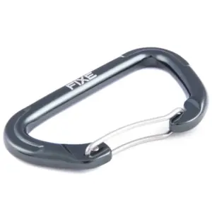 Mosquetón Aluminio Tipo D Sin Seguro 23kN ROCK BELT – FIXE