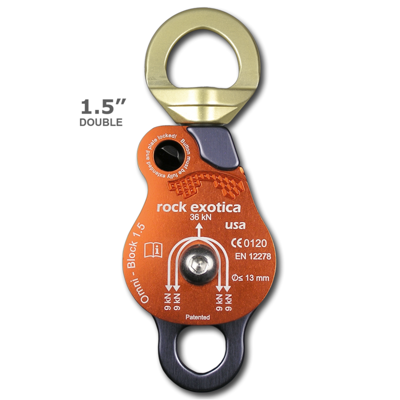 Polea Doble Omni Block 1.5″ (P51D) 36kN – Rock Exotica Polea Doble Omni Block 1.5″ (P51D) 36kN – Rock Exotica